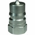 Dixon DQC H Industrial Interchange High Volume Female Plug, 1-1/4-11-1/2 Nominal, Female NPTF, 303 Stainle H12F10-S